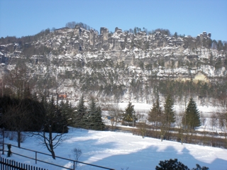 Bastei im Winter